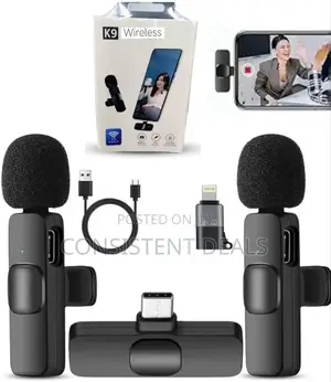 K9 Wireless Lavalier Microphone