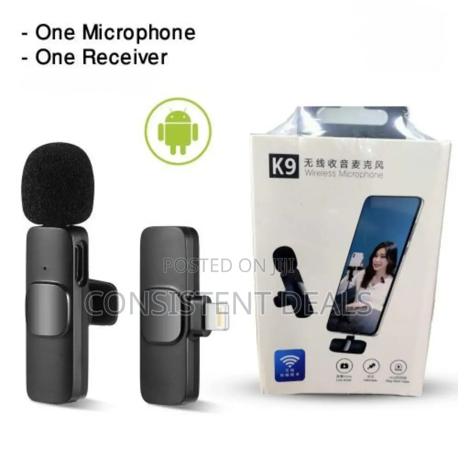K9 Lavalier Wireless Microphone