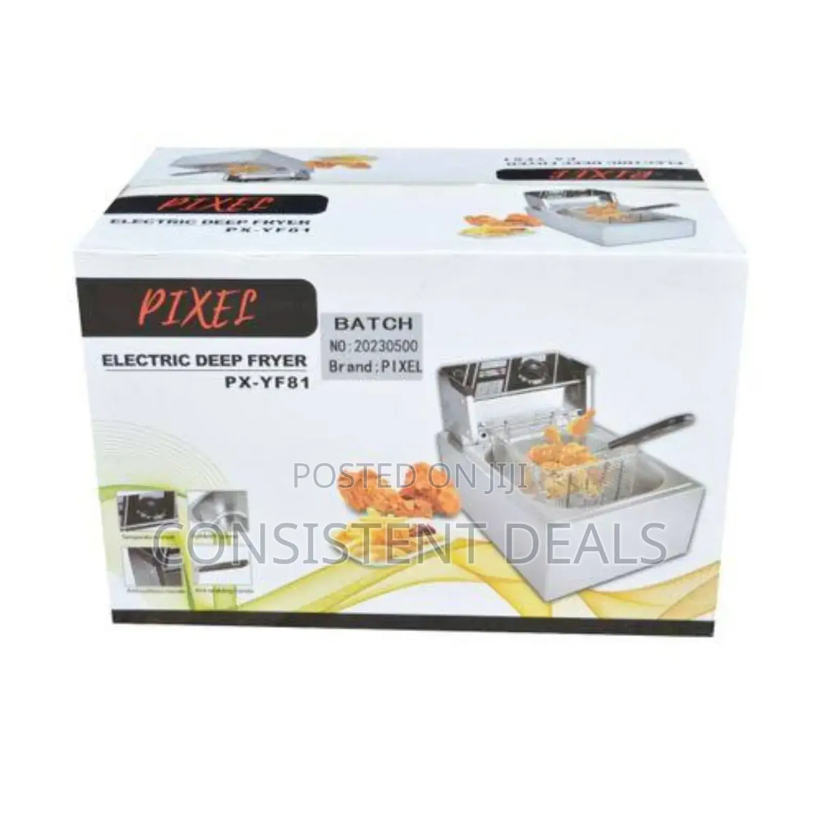 Pixel 6l Commercial  Deep Fryer