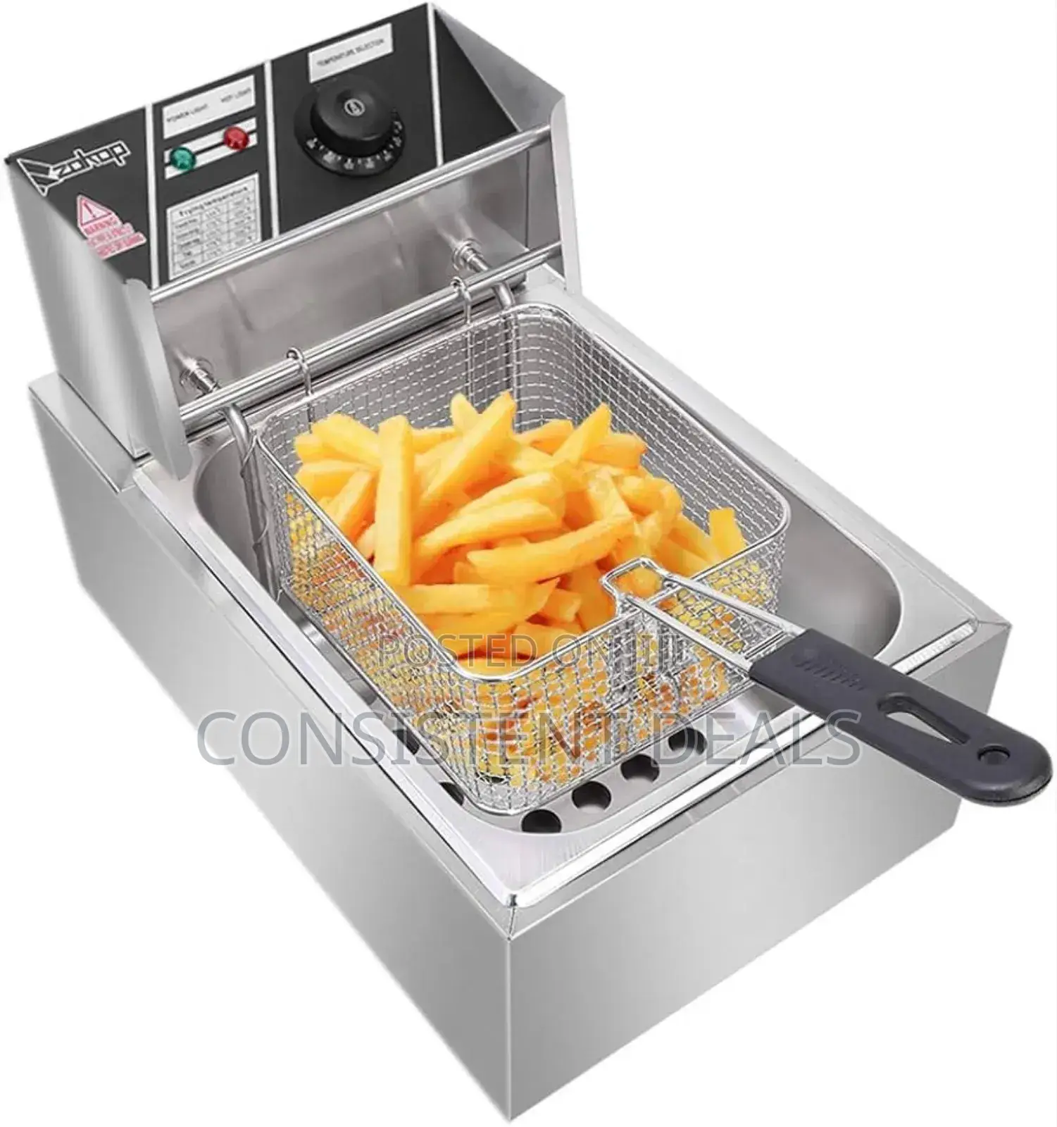 Pixel 6l Commercial  Deep Fryer