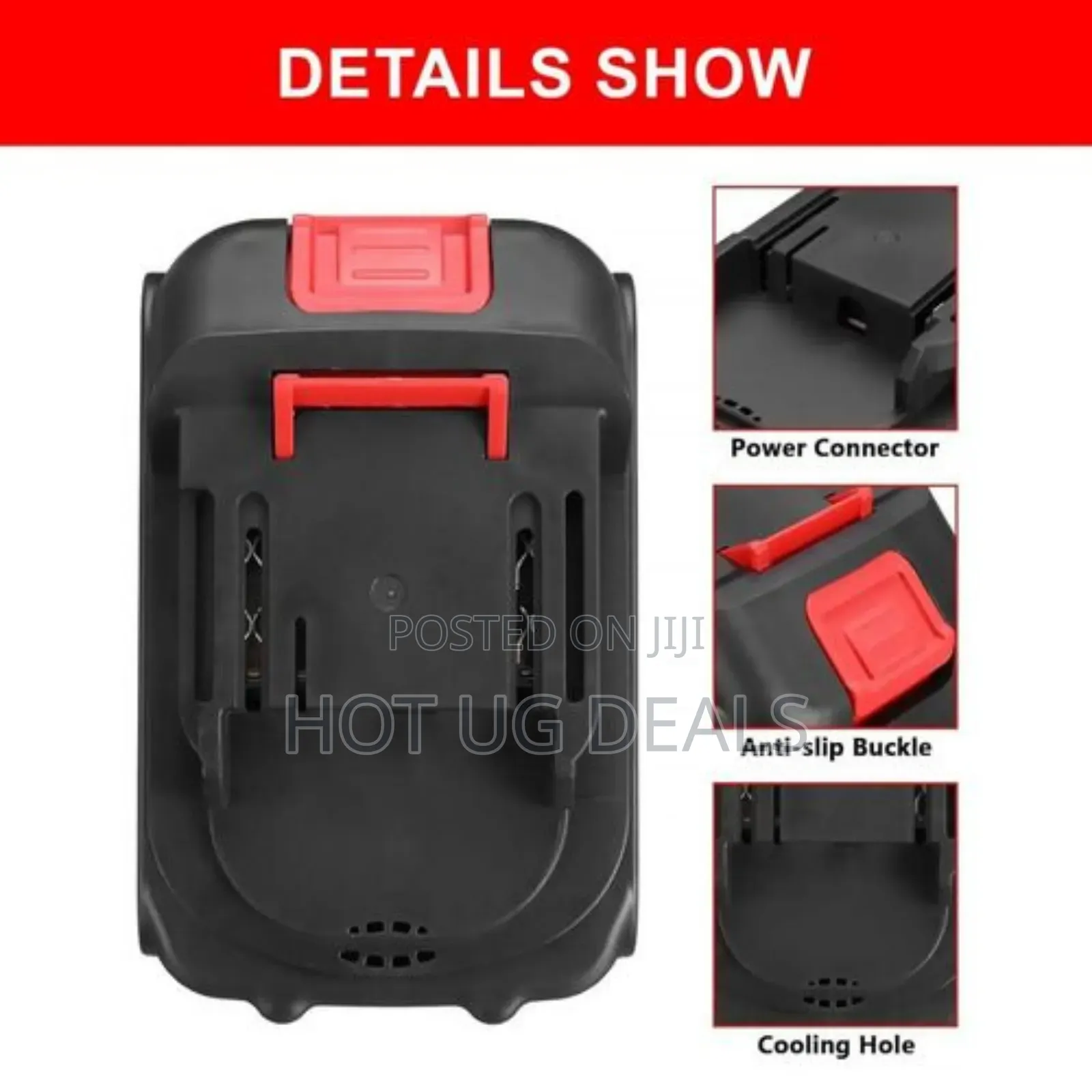 48v Max Li-Ion Rechargeable Battery for Pressure Washer