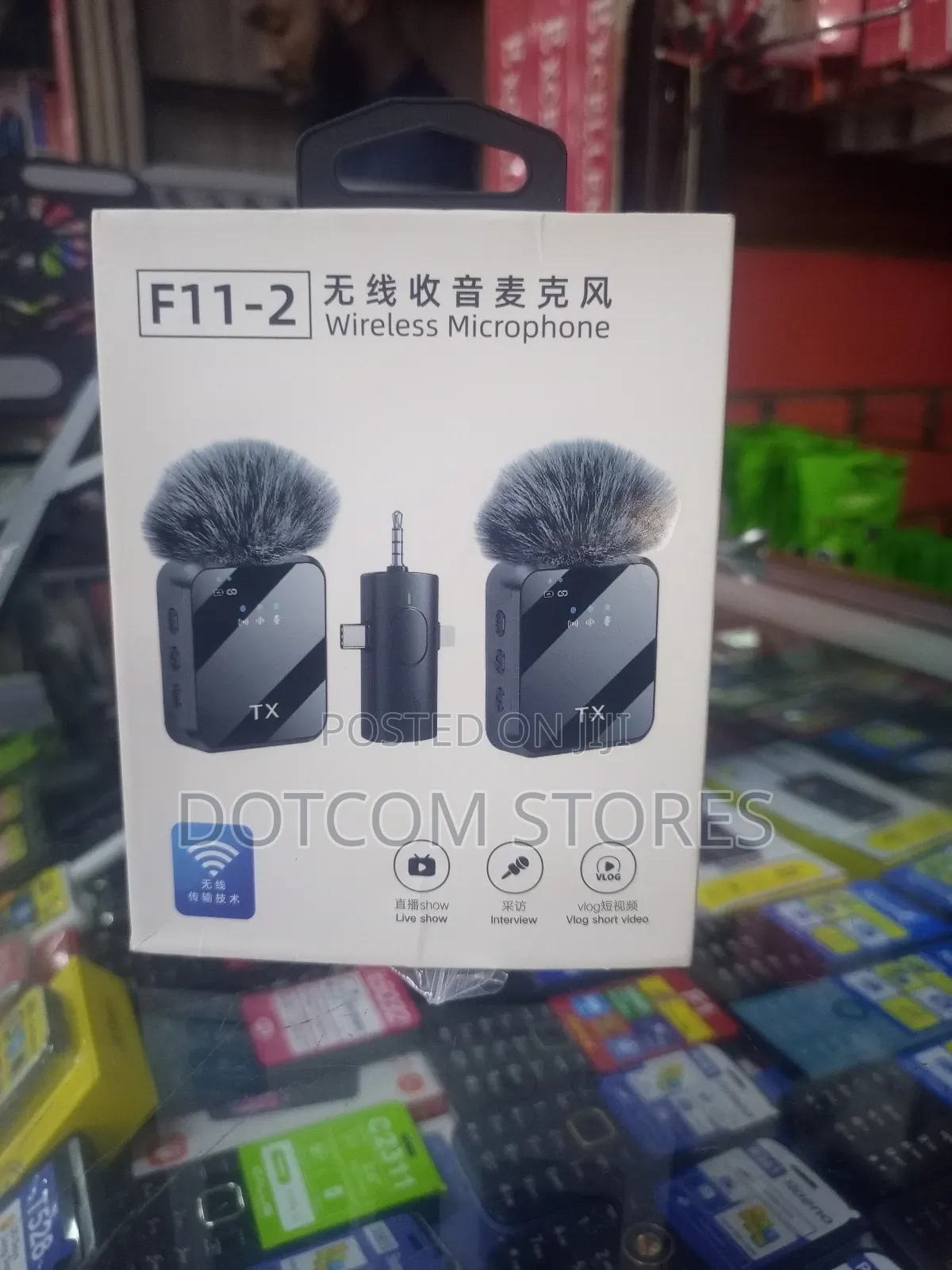F11-2 Wireless Lavalier Microphone