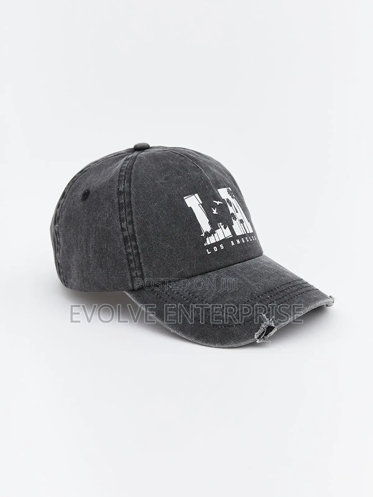 La Embroidered Men's Baseball Cap