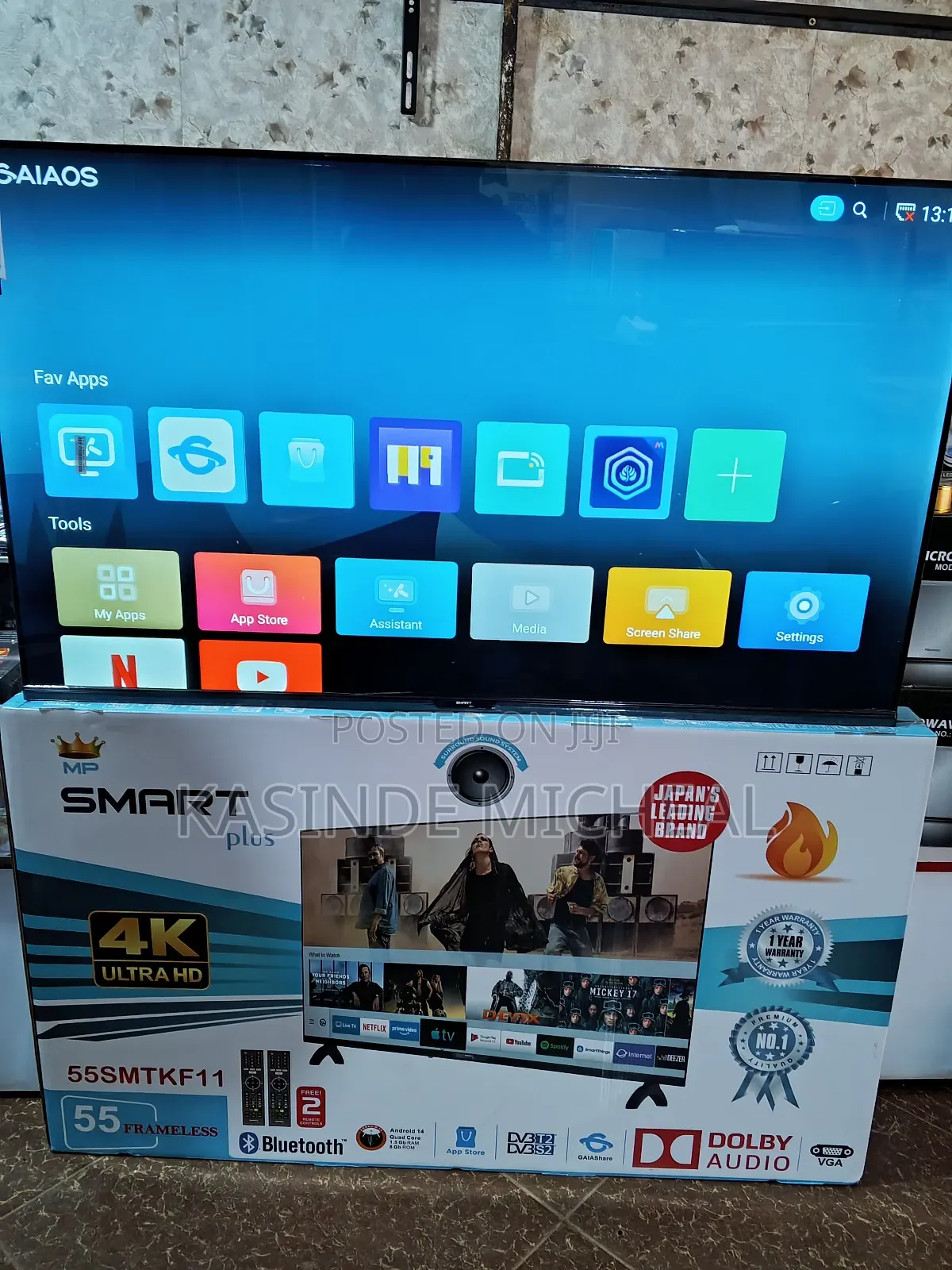 55inches Smartplus Smart Tv