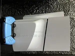 Ps5 Slim Console Disc 1 Blue Pad Custom