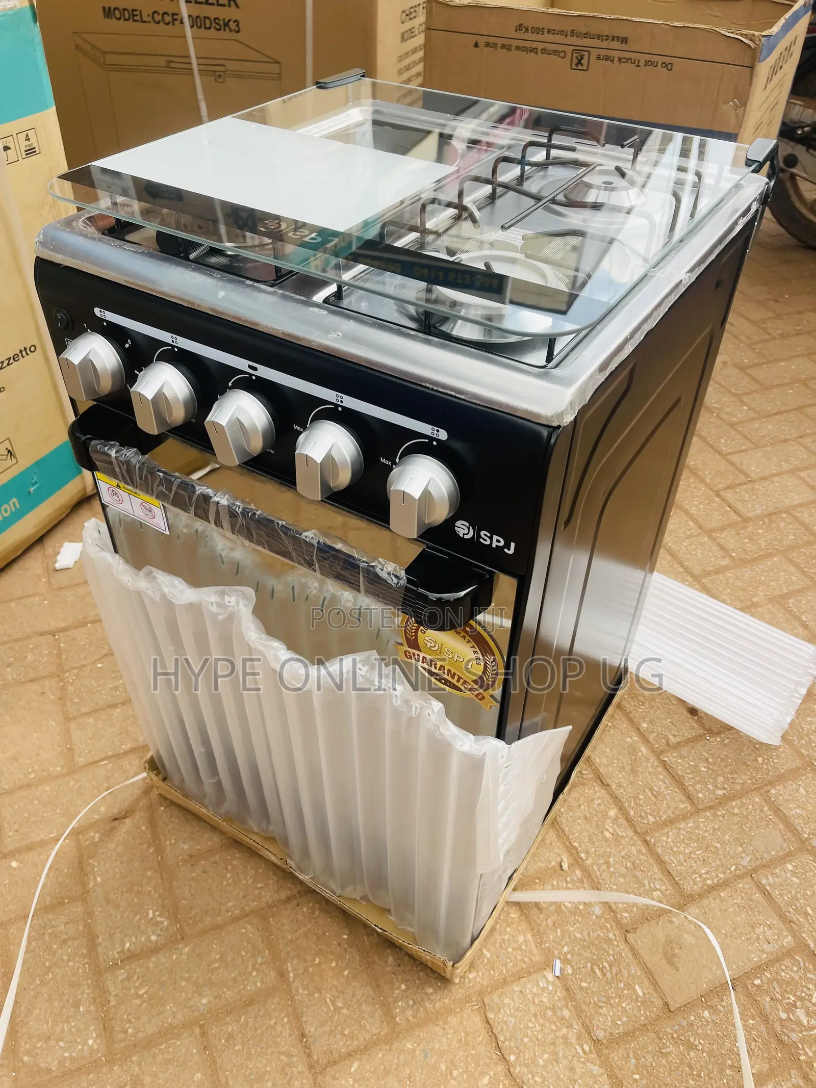 Brandnew 3+1,Both Electric and Gas Cooker