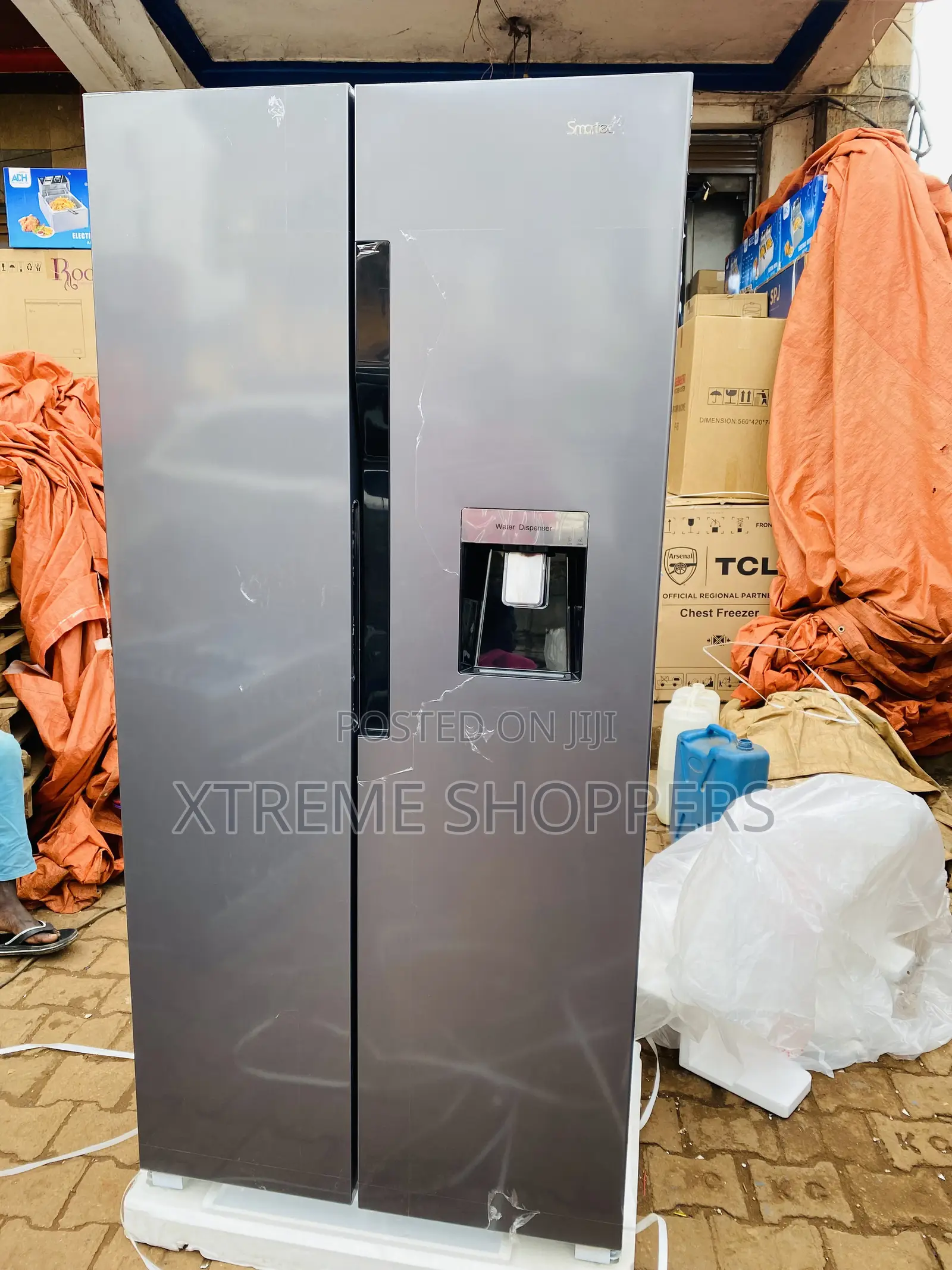 Double Door/American Fridge Side By Side Smartec 560liters