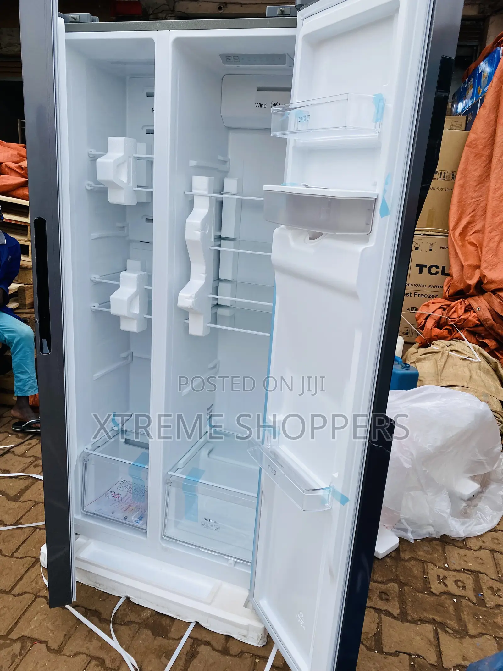 Double Door/American Fridge Side By Side Smartec 560liters