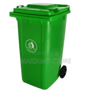 240ltrs Plastic Wheelies Dustbin - 18kgs - Green