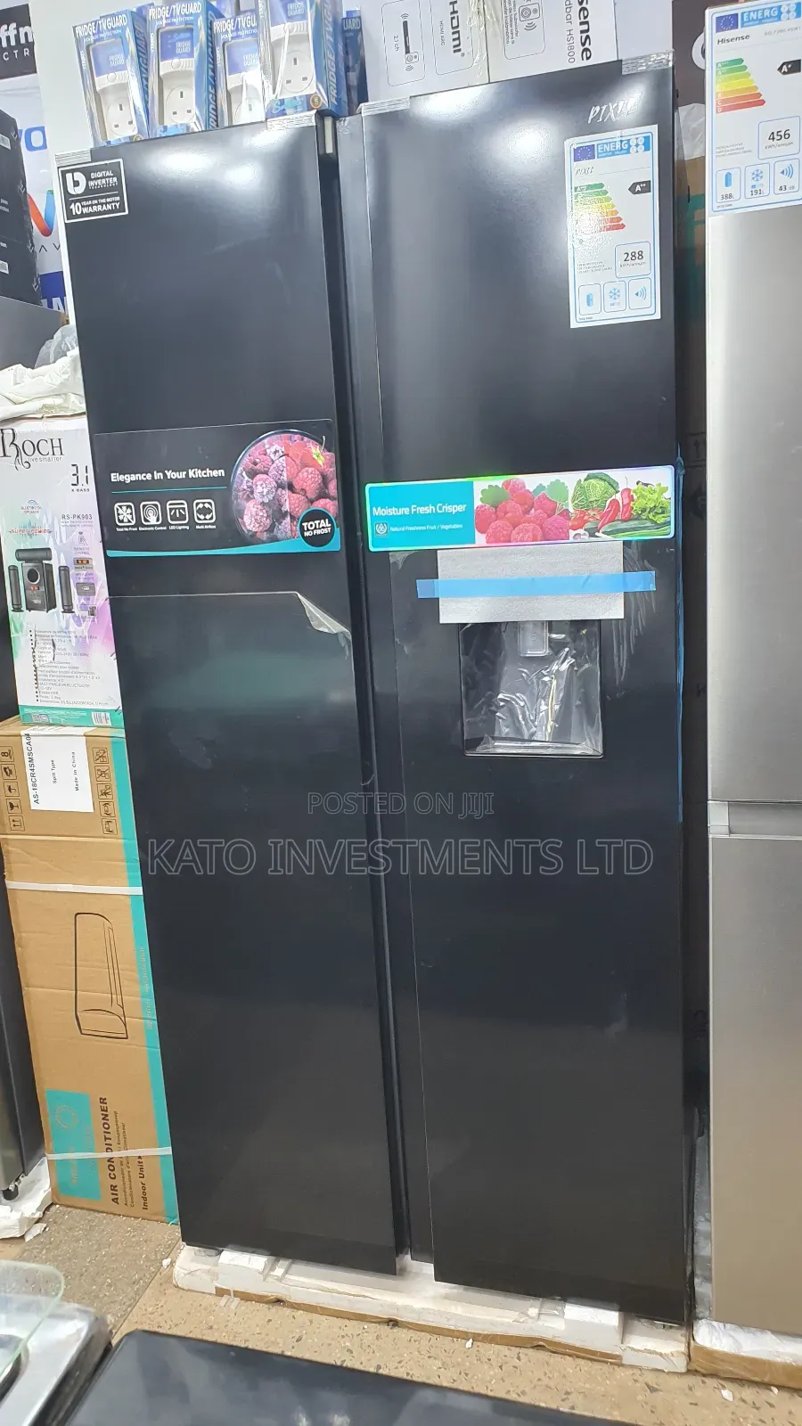 French Door Side By Side 557litrs Pixel Fridge