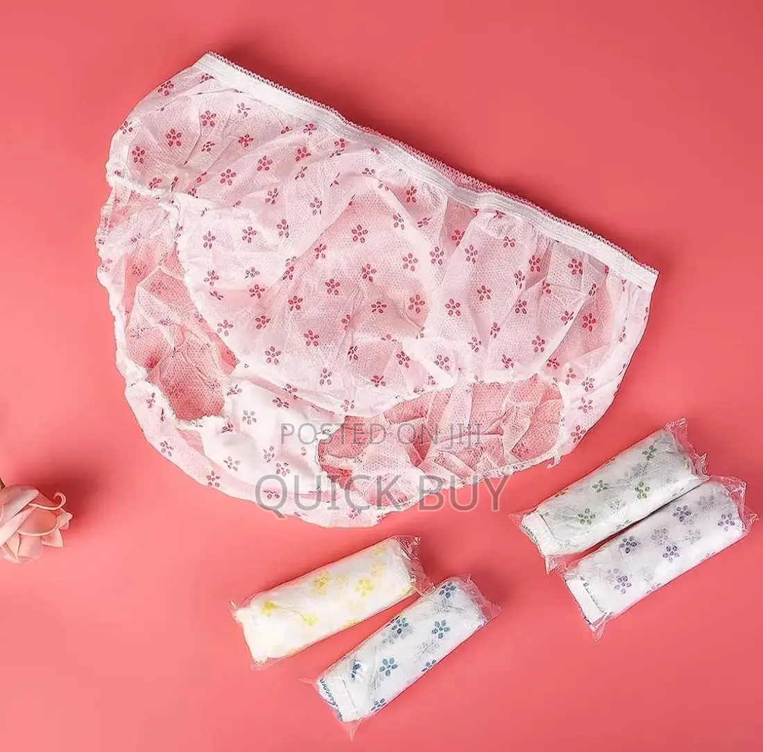 5pcs Premium Quality Women Disposable Panties/Nickers