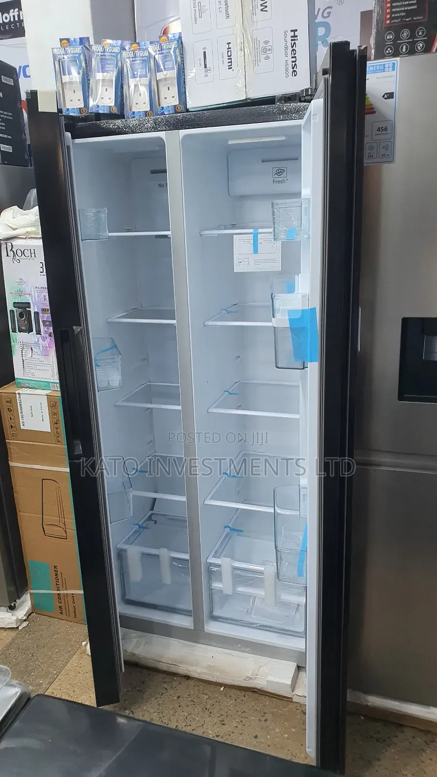 French Door Side By Side 557litrs Pixel Fridge