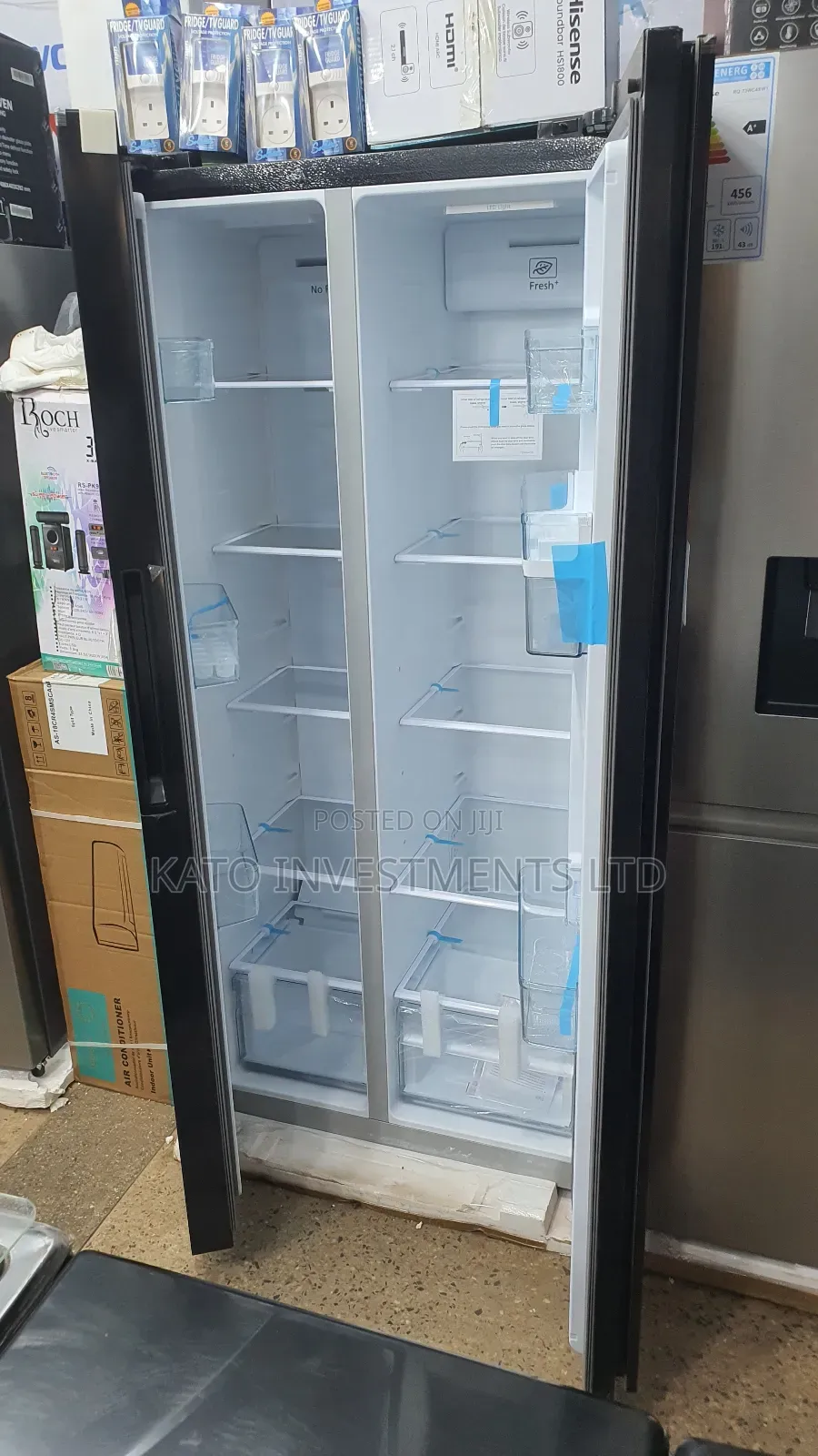 French Door Side By Side 557litrs Pixel Fridge