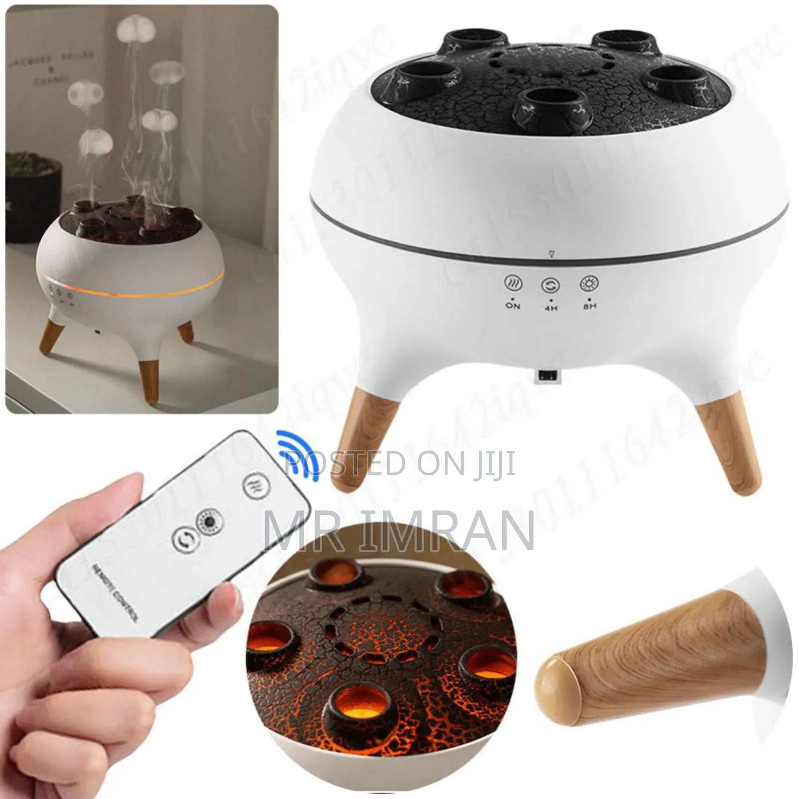 Dynamic Jellyfish Air Humidifier and Aroma Diffuser