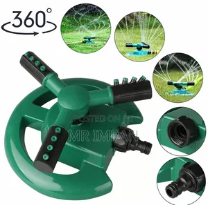 3-Arm Rotating Lawn Sprinkler