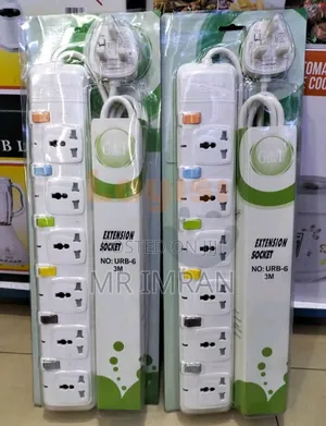 G T 6-Way Universal Heavy Duty Extension Cable