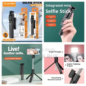 Plokama Live- Led Selfie Stick