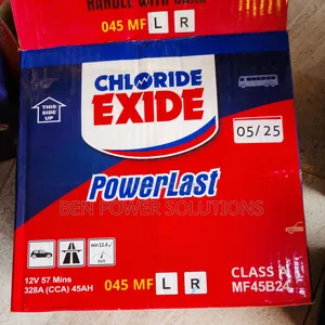 N45 Chloride Exide Mf Car Battery