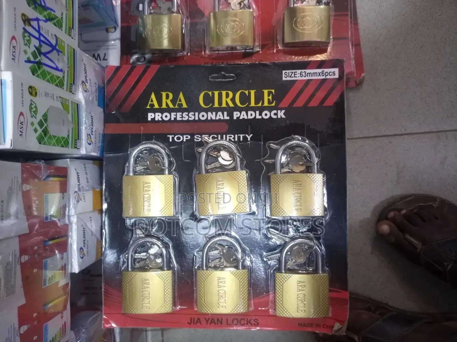 Ara Circle Brand Professional Padlock Set.