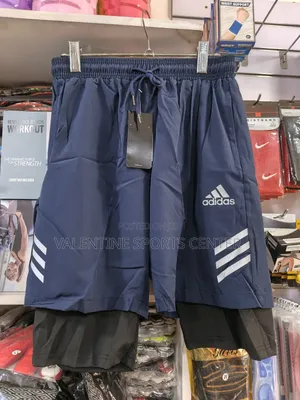 Navy Blue Gym Wears Adidas Original Material