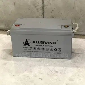 65ah Allgrand 12v Solar Gel Storage Battery