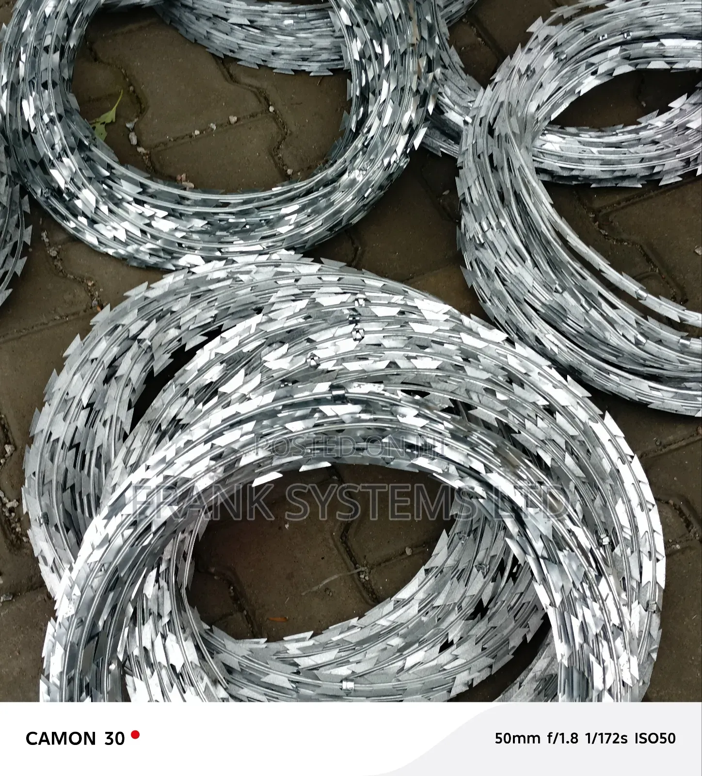 Razor Wire 450mm Stainless