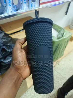 Starbucks Matte Black Studded Tumbler.