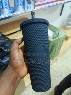 Starbucks Matte Black Studded Tumbler.