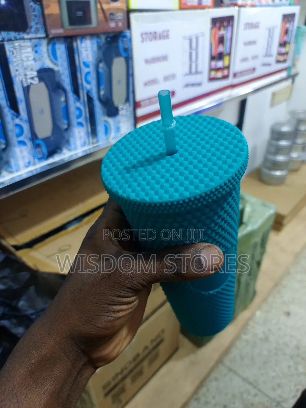 Starbucks Matte Black Studded Tumbler.