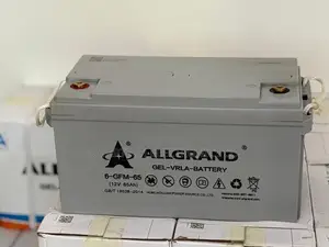 65ah 12v Allgrand Premium Solar Gel Battery