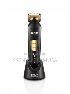Raf Rechargeable Hair Trimmer R.4201 700mah – With Charging Station