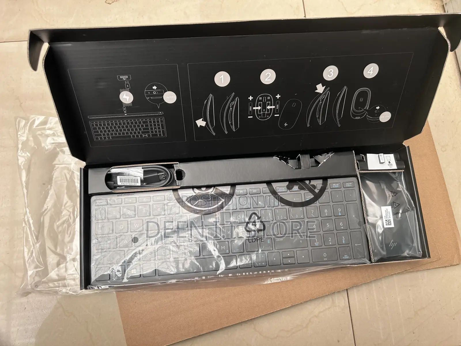 Hp Envy Rechargeable 2.4g Wireless Premium Keyboard and Mouse