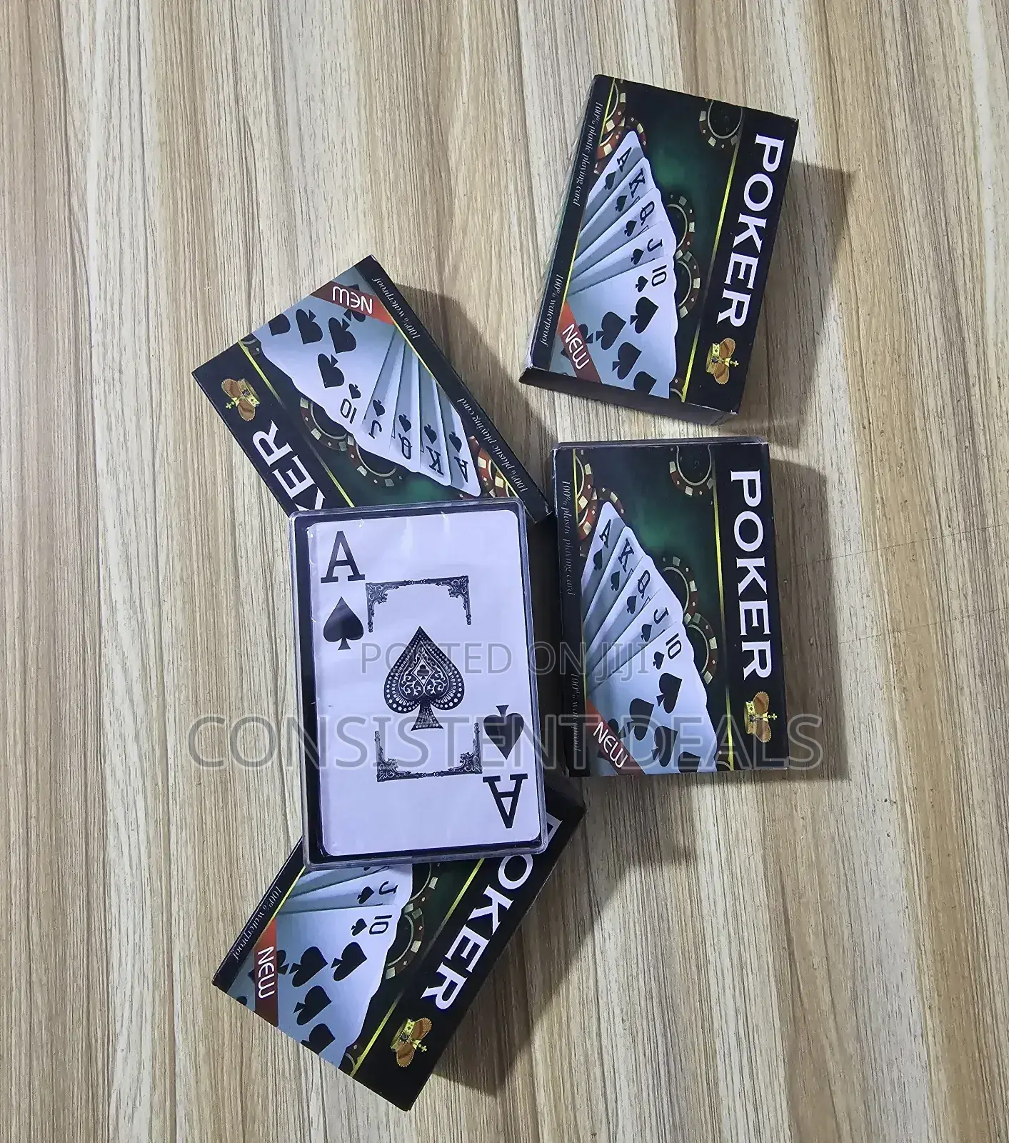Plastic  Poker Playing Cards