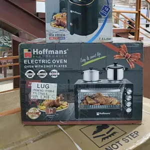 Hoffmans Electric Oven With 2 Hotplates