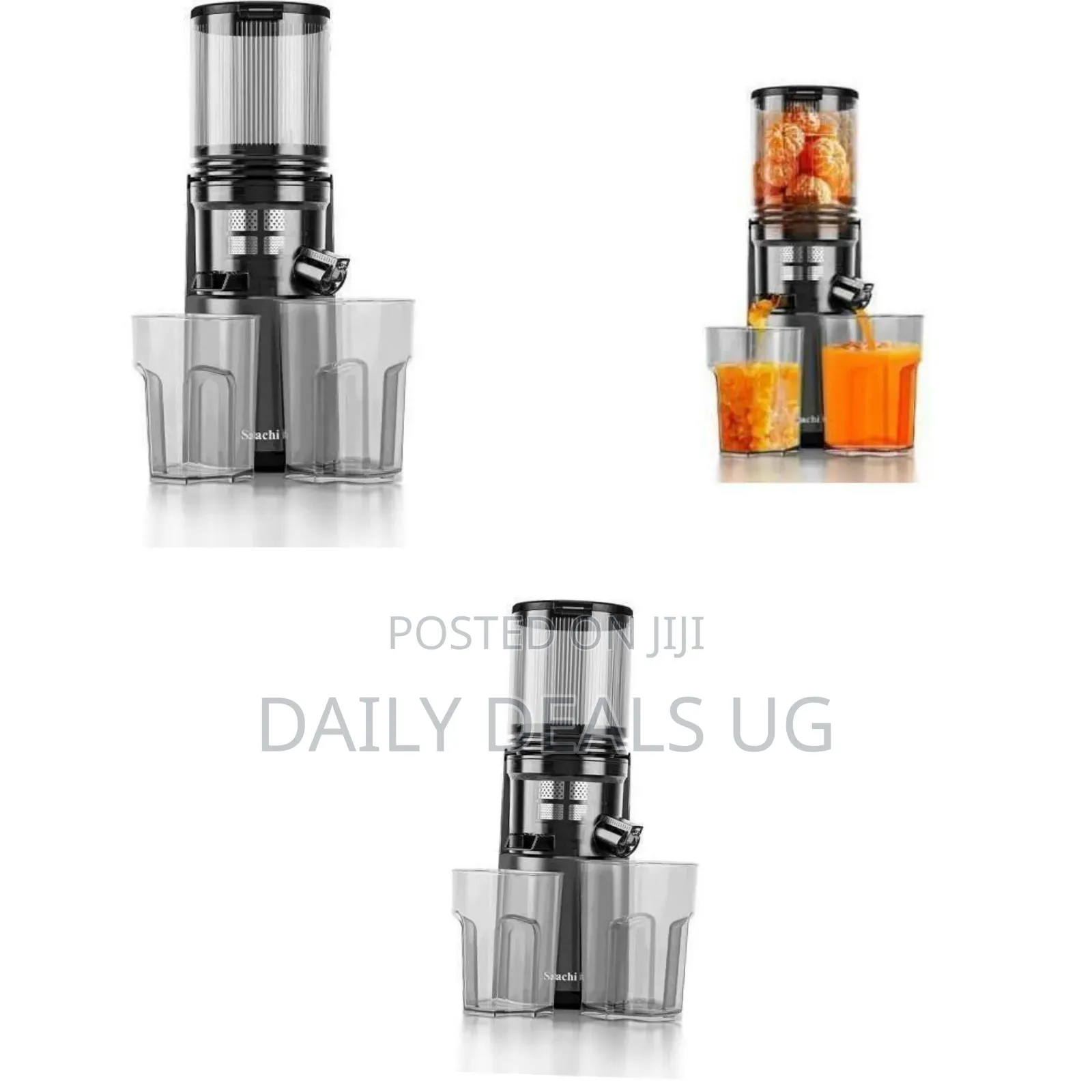 Saachi Professional Vertical Slow Juicer for Nutrient-Rich Beverages