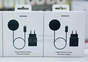 Samsung Magnet Wireless Charger 45 Watts Power Adapter