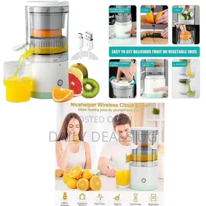 Portable Rechargeable Electric Juicer