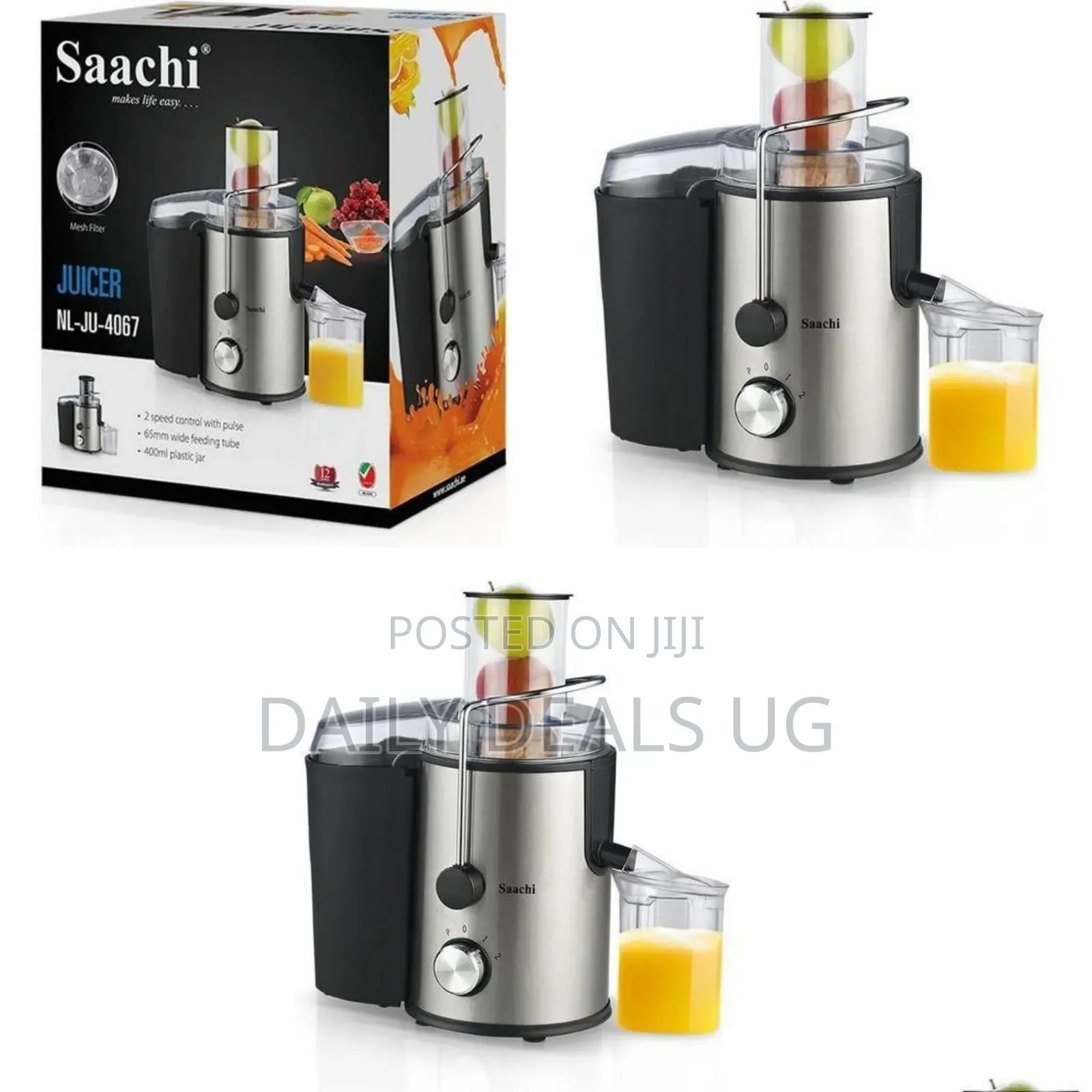 Saachi Electric Juicer With 2-Speed Control