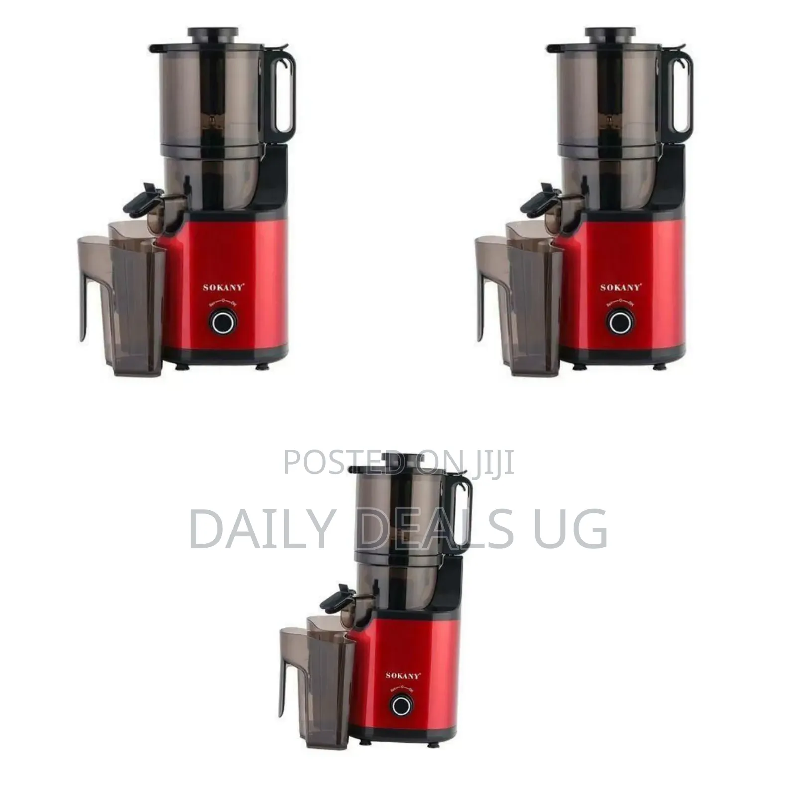 Sokany High-Efficiency Slow Juicer - Multicolor