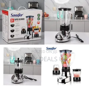 Sonifer 3 in 1 Blender - Multicolor