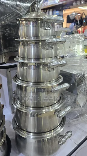 Prandeli Stainless-Steel Saucepan Set (6pcs)