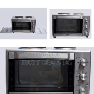 Digiwave Multi-Function Electric Oven With Dual Hot Plates -Multicolor