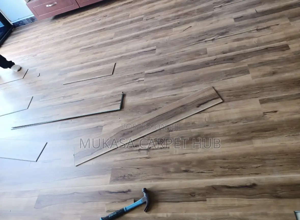 Waterproof SPC Tile Flooring – Elegant Wood Finish