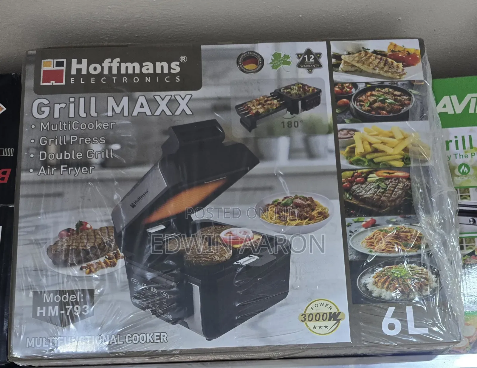 Hoffman's Multi-Functional Grill Maxx 6l