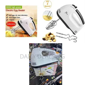 7 Speed Egg Beater, Hand Mixer