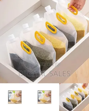 Flexible Pour Spout Storage Pouch for Dry Goods