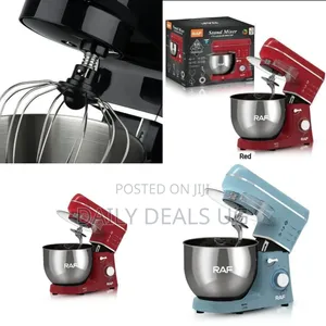 Raf Professional High-Capacity Kitchen Stand Mixer - Multicolor