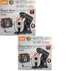 Raf High-Performance Stand Mixer (R.6615) With Large Capacity Bowl