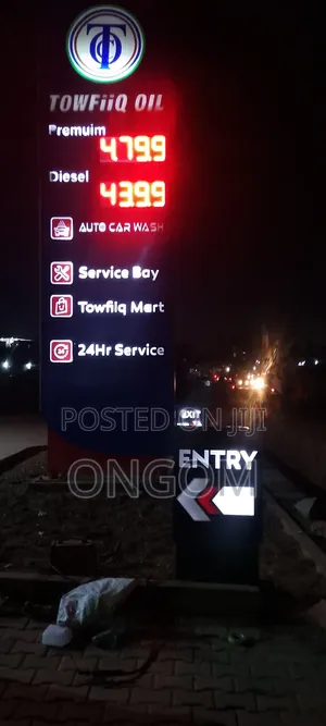 3 D Sign Post Actually Different Sizes Of Letter