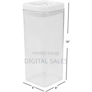 Dlux Tall Airtight Food Storage Container for Pantry Organization
